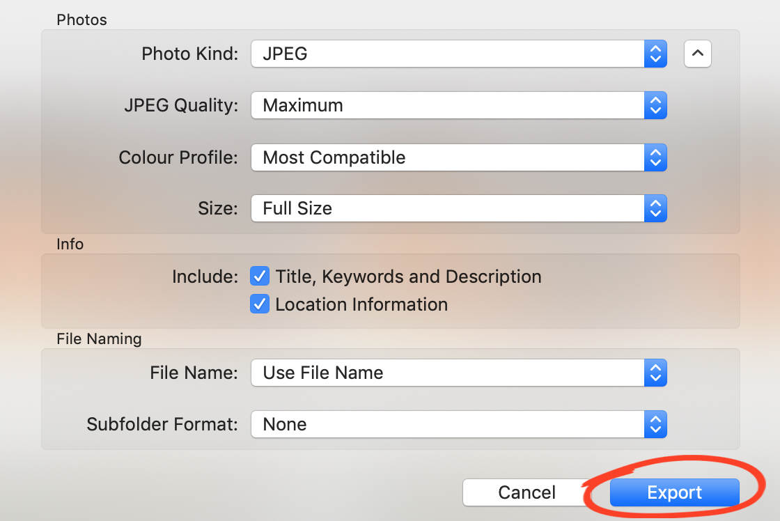 download photos from icloud no script