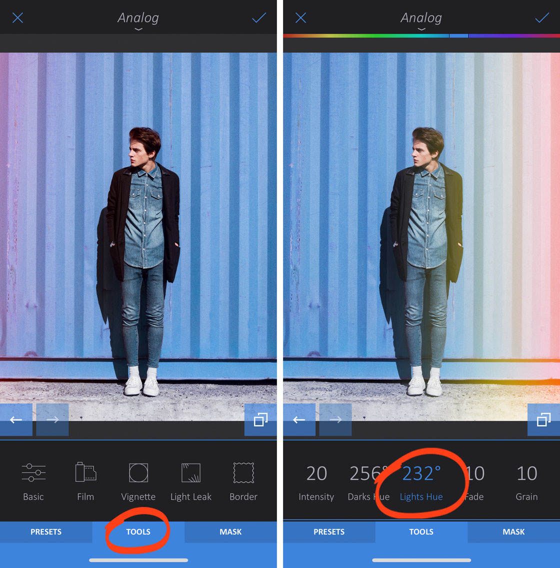 How to use enlight app on iphone 40 no script