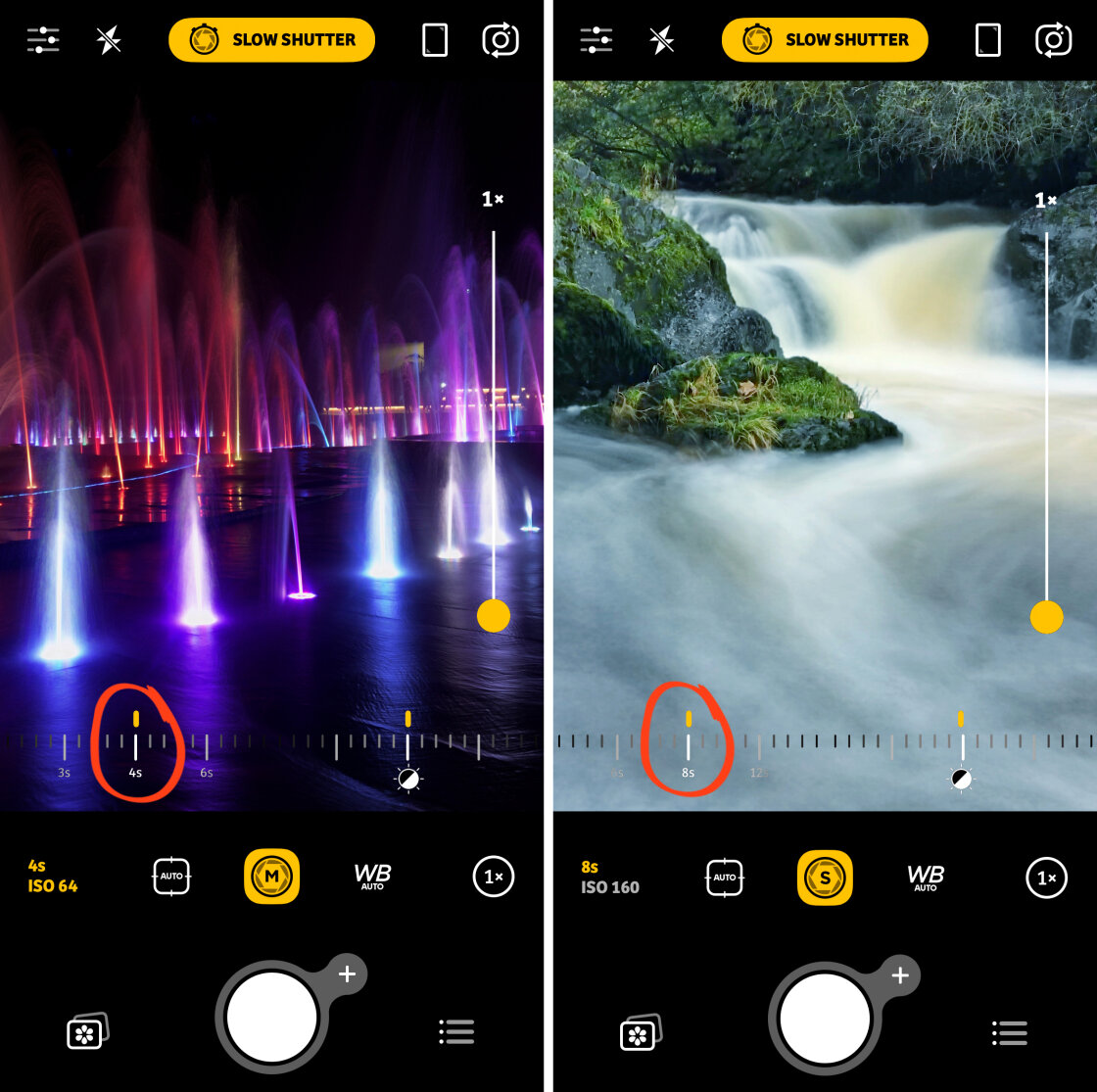 iPhone Camera Controls no script