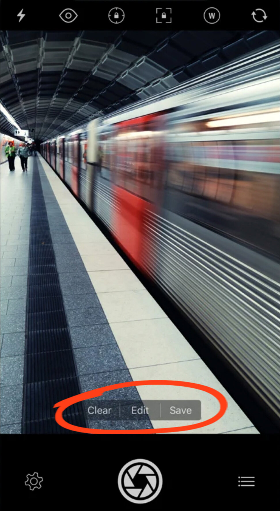 iPhone Camera Controls no script