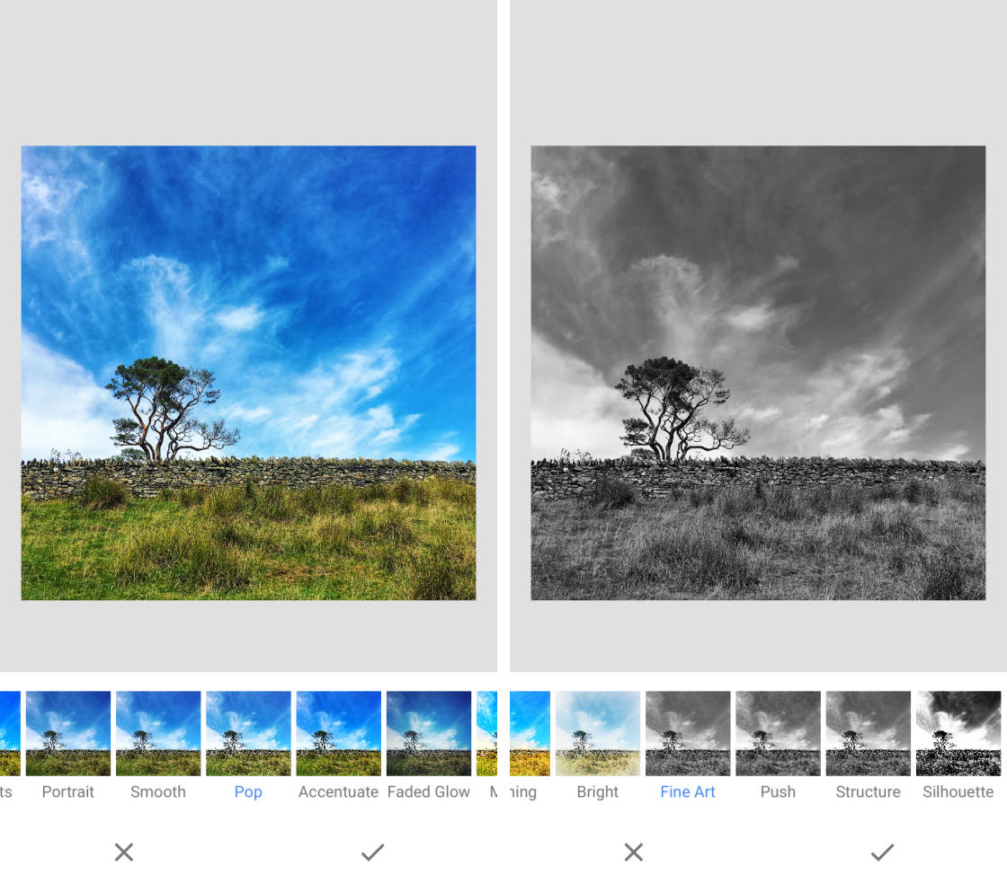 Snapseed no script